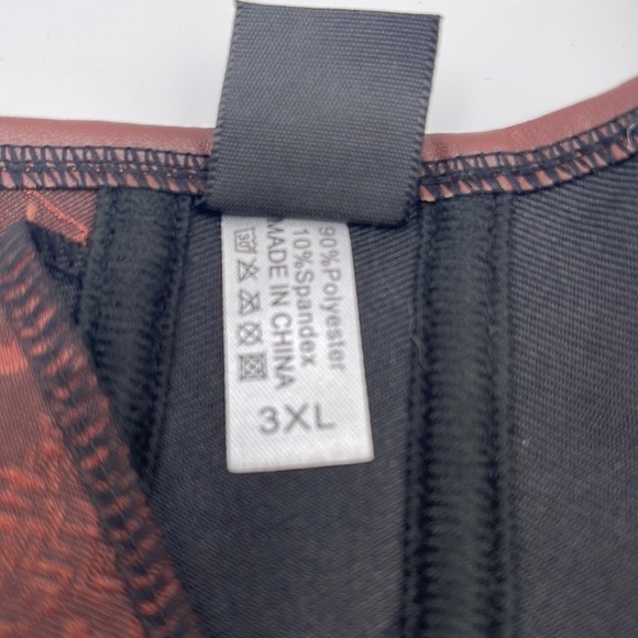 3XL Brown Corset *New without tags * - Picture 8 of 12